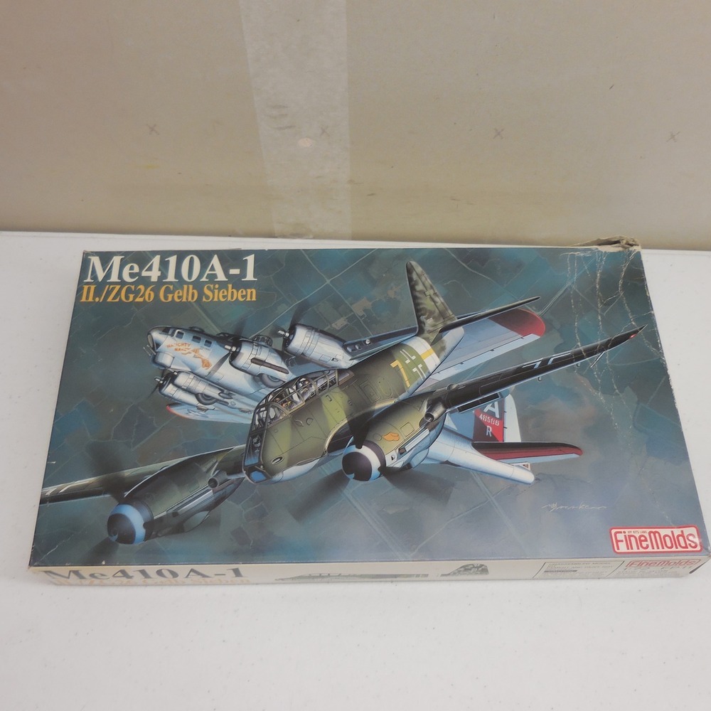 Fine Molds 1/72 Me410A-1 Messerschmitt II./ZG26 Gelb Sieben Model Kit FP11